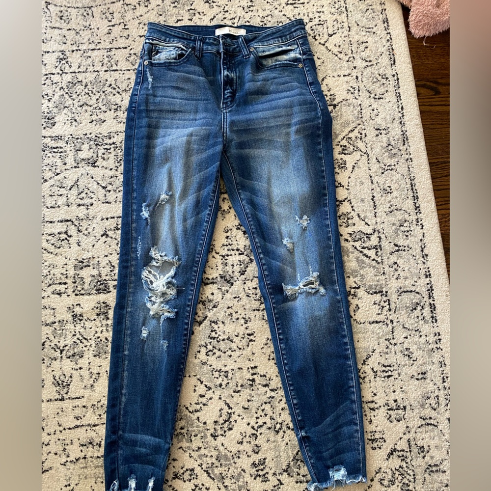 Kancan Distressed Skinny Jean